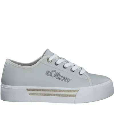 Produktbild von s.Oliver Halbschuhe Plateau Sneaker 5-23678-38 , Größe:41 EU, Farbe:Beige