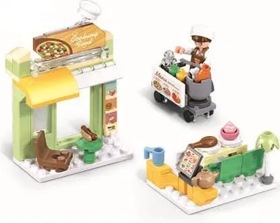 Immagine prodotto di Sluban Metropolis M38-B1265B Fast food