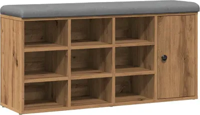 Immagine prodotto di Panca Porta Scarpe Rovere Artigianale 102x32x50 cm Truciolato
