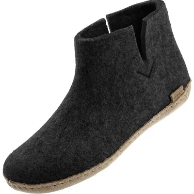 Produktbild von Glerups Stiefel Modell G mit Ledersohle - Dein natürlicher Hüttenschuh aus Gotland-Wolle: charcoal / 39 Farbe: charcoal Größe: 39