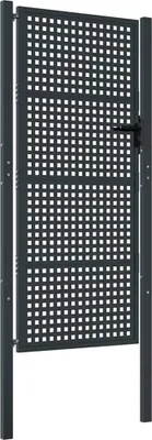 Obrázok produktu pre vidaXL Záhradná brána antracit 100x200 cm oceľ