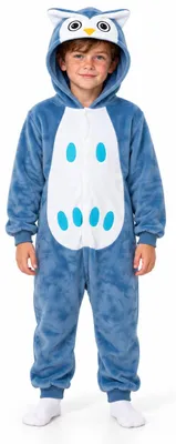 Obrázek produktu pro Dětské overal pyžamo Kigurumi kostým Sova, velikost 140