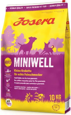 Produktbild von JOSERA Miniwell - Trockenfutter für Hunde - 10 kg