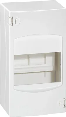 Image de Petit distributeur apparent Legrand, blanc signal, 4TE, IP30, 160x90x74mm (HxLxP), 1 pièce.
