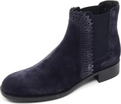 Produktbild von B8339 tronchetto basso donna TOD'S scarpa beatles blu boot shoe woman