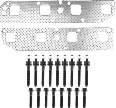 Image de Kit de joints pour collecteur d'échappement avec vis et goujons - 6507746AA - Compatible avec 300/Aspen - Argent