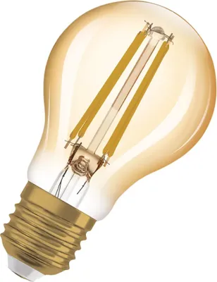 Produktbild von OSR LED AGL 6,5-55W/824 E27 gold Vintage 1906 725lm EEK F