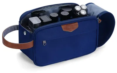 Image de Omgoods - Sac de toilette étanche pour hommes, avec grand espace de rangement