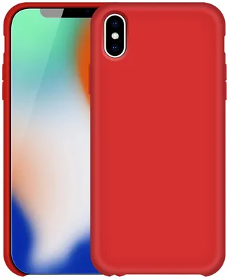 Produktbild von PEDEA 50160747, Cover, Apple, iPhone X, 14,7 cm (5.8"), Rot