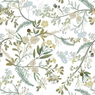Image de Papier peint adhésif, dimensions 40 x 300 cm, motif floral, vinyle imperméable, idéal pour la décoration de murs et de meubles