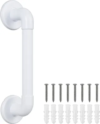 Produktbild von relaxdays Biele plastové madlo