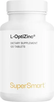 Obrázok produktu pre SuperSmart L-OptiZinc doplnok stravy - 120 tabliet