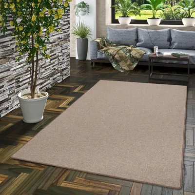Produktbild von Natur Sisal-Optik Teppich Taff Braun, Größe:80x240 cm