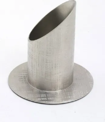 Produktbild von Mega-Leuchter, Altarkerzenhalter, für Kerzendurchmesser 4 cm Silber matt