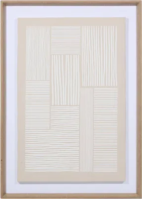 Produktbild von Leinwand donovan 50x70cm beige - Atmosphera créateur d'intérieur