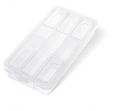 Immagine prodotto di Scatola d'assortimento 180 x 90 x 35 mm, 6 scomparti, caricatore per minuteria