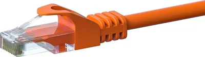 Obrázok produktu pre Sieťový kábel CAT 6 U/UTP - 5 metrov - oranžový - CCA