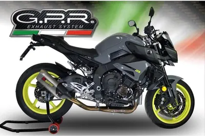 Image de Collecteur décatalyseur de compétition GPR interchangeable pour Yamaha MT-10