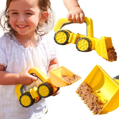 Produktbild von Big Power Worker Griffy Bagger – Das perfekte erste Baufahrzeug