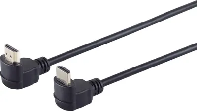 Produktbild von Monitorkabel 2 x HDMI Typ A-Stecker gewinkelt , 1.3b, 1,5 m (22221431)