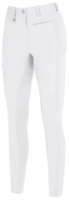 Produktbild von Pikeur Reithose Damen New Lugana MC Crown Basic Ganzbesatz Damenreithose White
