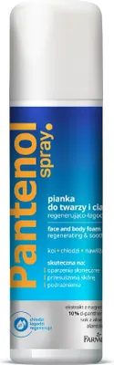 Produktbild von FARMONA Panthenol Regenerierender und beruhigender Gesichts- und Körperschaum 150 ml