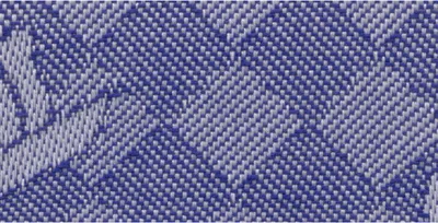 Productafbeelding van Keukenhanddoek 757140 "Kanne" jacquardpatroon met borduurrand in Aida voor kruissteek, 50x70cm blauw