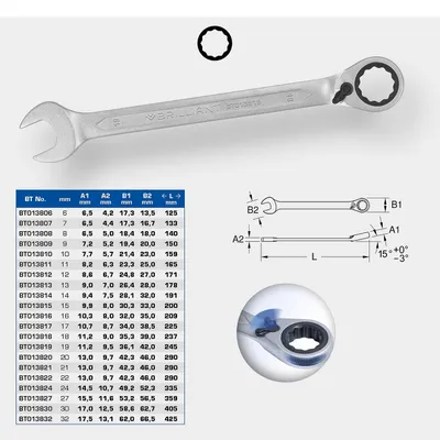 Image de BRILLIANT TOOLS Clé à cliquet réversible 27 mm - BT013827