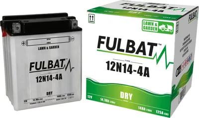 Obrázek produktu pro Baterie FULBAT FUL DRY - 12N14-4A (suchá, servisní, včetně kyseliny)
