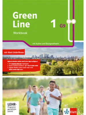 Immagine prodotto di Green Line 1 G9. Workbook mit Audios und Übungssoftware Klasse 5