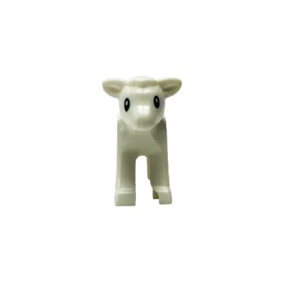 Image de LEGO® Mouton Minifigure Blanc - 1569pb01 NOUVEAU  Quantité 10x