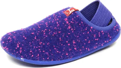 Produktbild von E1136 (ohne Verpackung), Hausschuhe, Marke Bimba, Taschentuch, Marke CAMPER, Schuhe, Farbe Lila, Hausschuhe, Mädchen, Kinder