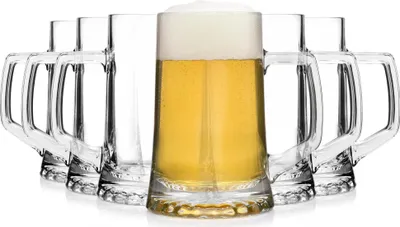Produktbild von Bormioli Rocco STERN - Kasten 6 Glas Biergläser 51Cl Glas