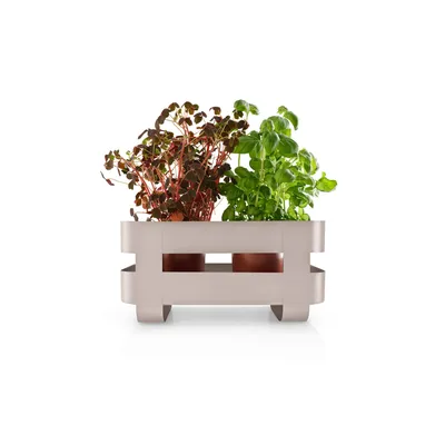 Produktbild von Eva Solo Herb Organiser mit Selbstbewässerung Stahl - Sand