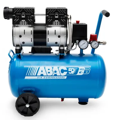 Produktbild von ABAC Geräuscharmer Luftkompressor EASE-AIR 24, Ölfreier Luftkompressor, Maximale