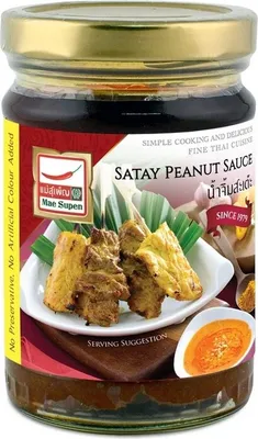 Zdjęcie produktu dla Sos orzechowy satay 227g - Mae Supen