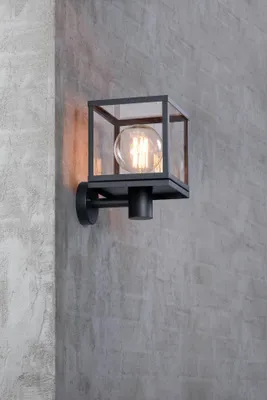 Produktbild von Nordlux Dalton, Oberfläche, Cube, 1 Glühbirne(n), E27, IP44, Schwarz
