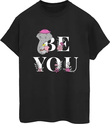 Produktbild von Disney - "Be You" T-Shirt für Damen BI18319 (3XL) (Schwarz)