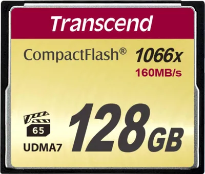 Immagine prodotto di Transcend Compact Flash 128GB 1000x