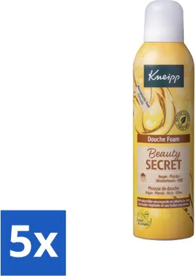 Produktbild von Kneipp - Duschschaum - Beauty Secret - 200 ml - Vorteilspack - 5 Stücke