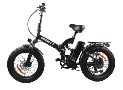 Produktbild von UNIVERCYCLE B4 Elektrofahrrad - Akku 48V13Ah 20" Reifen Hydraulische Scheibenbremse - Schwarz