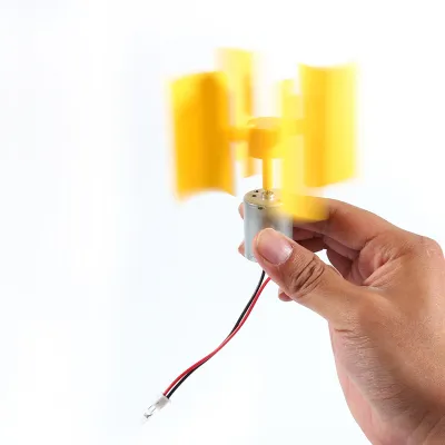 Produktbild von DIY-Kit kleiner Motor, Stromgenerator, Windkraftanlage, Science-Modell, Mini-Motor, Leistungsteile