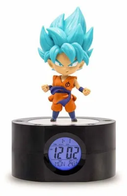 Image de Zegar Alarmowy Goku z Dragon Ball Super 18 cm z Wyświetlaczem LCD