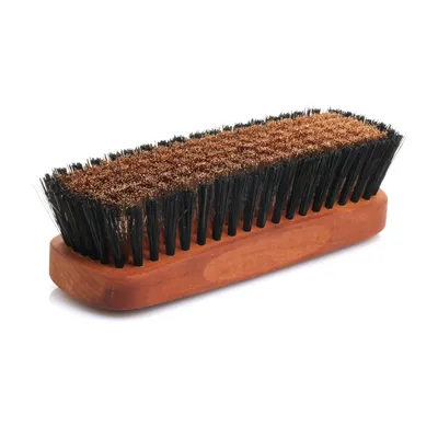 Produktbild von Kleiderbürste, Bronzedraht, Birnbaumholz 13,5cm