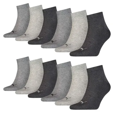Produktbild von PUMA Uni Quarters Socken Sportsocken 12er Pack