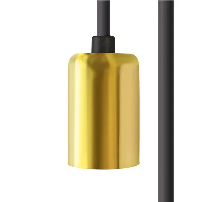 Zdjęcie produktu dla Zawiesie do lampy wiszącej E27 czarno-złote 7m Nowodvorski CABLE