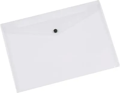 Produktbild von Dokumentanmappe Aktentasche Q-Connect KF02470, A5 quer, transparent, 12 Stück