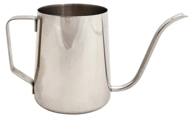 Produktbild von degawo Zimmer Gieß Kanne 0,55 Liter Edelstahl Blumen Garten Pflanzen Silber