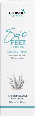 Produktbild von GEHWOL FUSSKRAFT Soft Feet Schaum 125 ml Fußpflegeschaum mit Urea und Hyaluron