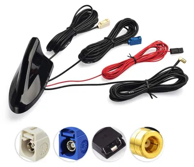 Zdjęcie produktu dla Adapter splitera radia DAB+ z złączami SMB i Fakra do nawigacji GPS